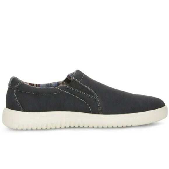 IZOD Men\'s Jackson Slip-On Memory Foam Shoes Black Size 8 NWT